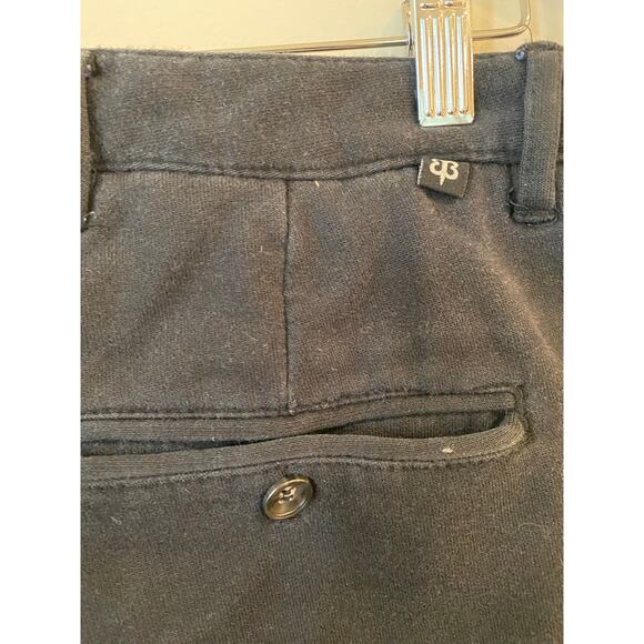 Beta Brand Straight Leg Chino Pants Cotton Blend Black Men's Size 32x32 - Picture 6 of 11